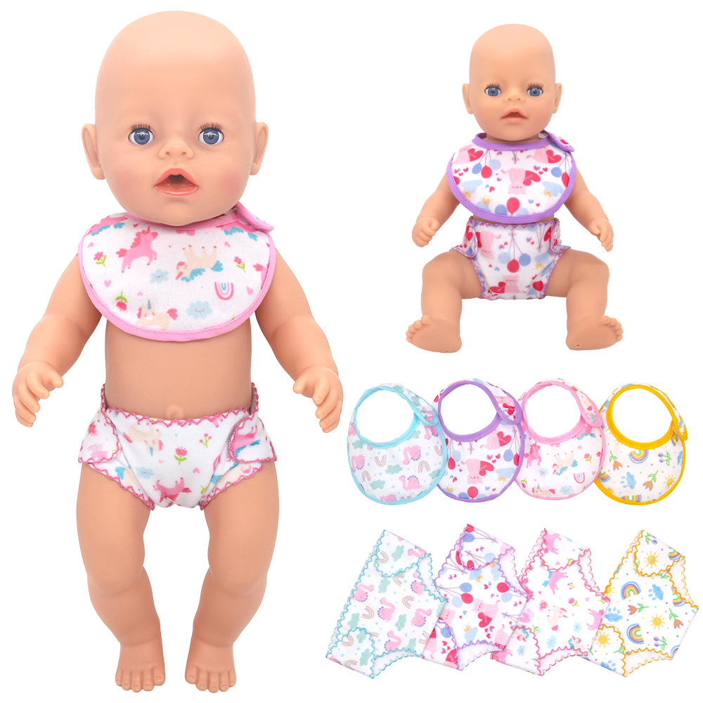 Baby Products Website - Zestaw bielizny dla lalek noworodków 14-18