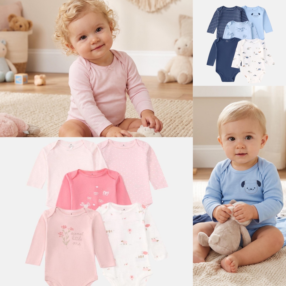 Baby Products Website - 5 szt. body dla niemowląt, chłopców