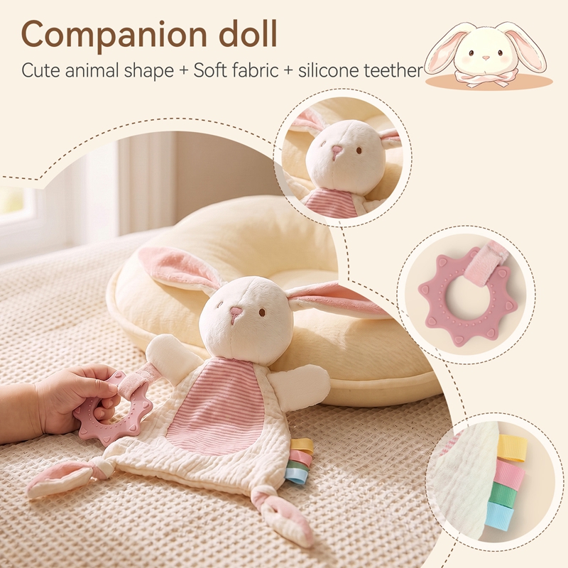 Pluszowy króliczek – kocyk bez – Baby Teethers recenzja i cena