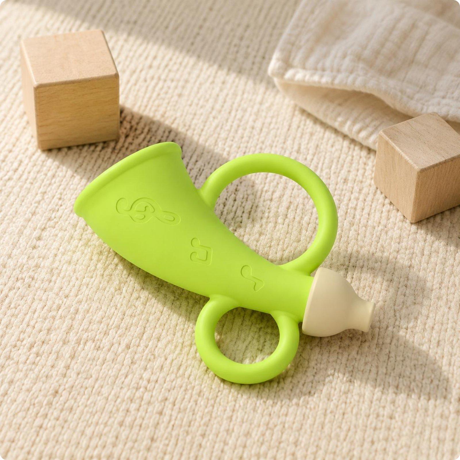 Silikonowy gwizdek-dzwonek dla – Baby Teethers recenzja i cena