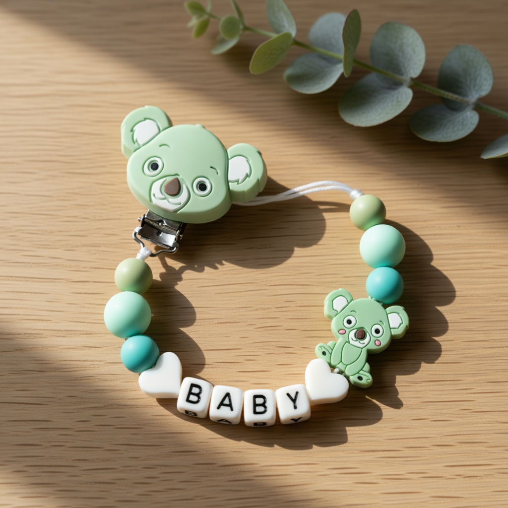 Silikonowy klips do smoczka dl – Baby Teethers recenzja i cena