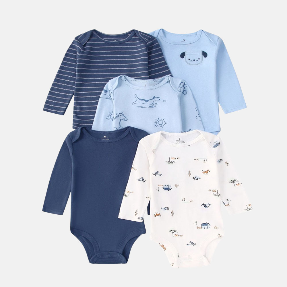5 szt. body dla niemowląt, chł – Baby Products Website recenzja i cena
