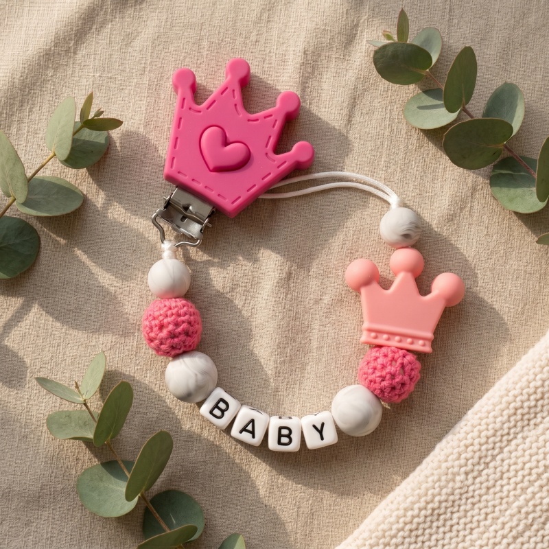 Personalizowany klips do smocz – Baby Teethers recenzja i cena